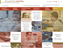 Tablet Screenshot of battenberg.ch
